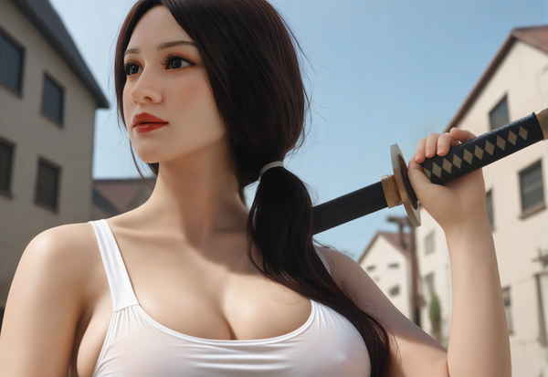 #AB5: Aibei Asian Sex Doll(Silicone Head)