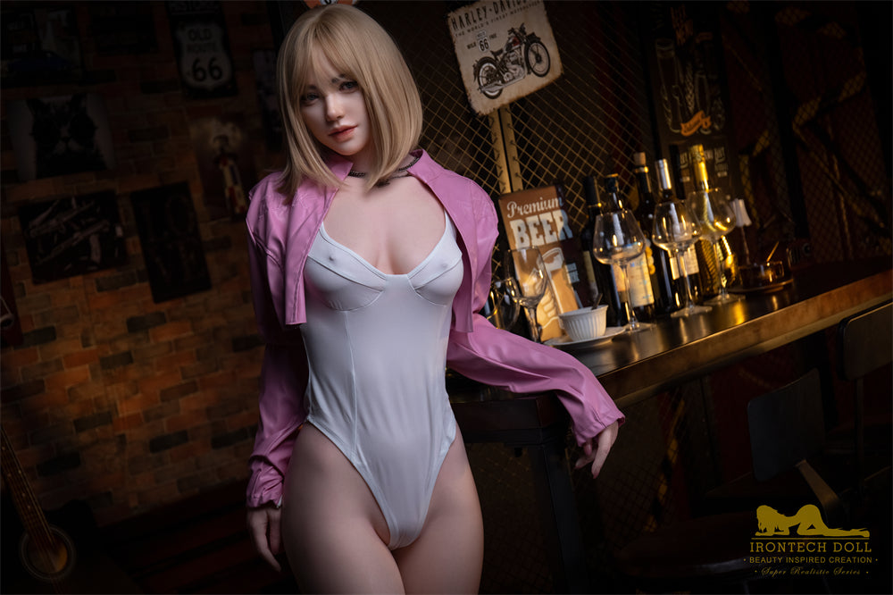 S39: Premium 169cm B-Cup Silicone Sex Doll-Irontech Doll