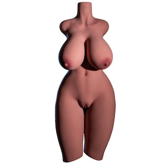 #870-B Torso: 110cm Realistic TPE Sex Doll Torso-[USA & Canada Stock]