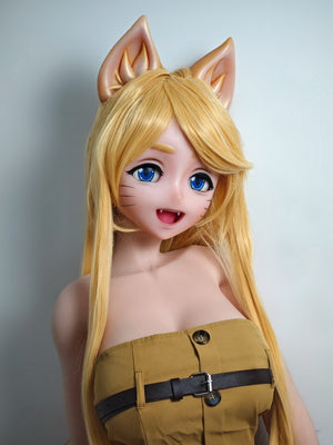 Kako Motoko: 148cm Furry Silicone Sex Doll-Elsababe Doll