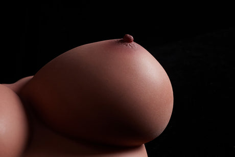 B-86 (Schwarz): Climax Sex Doll Torso Boob Torso (Silikon)