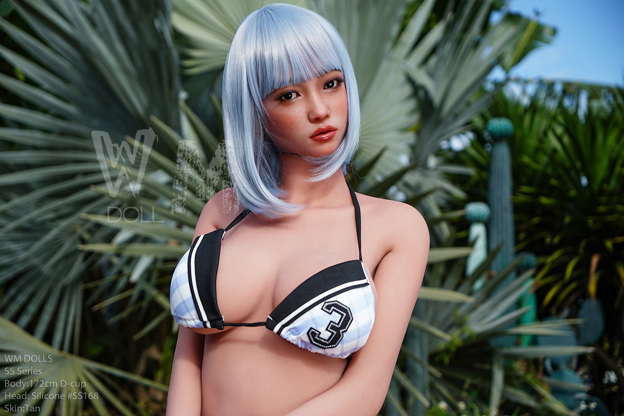 SS168: WM 172cm B-cup S-TPE Body Silicone Head Sex Doll(ROS)