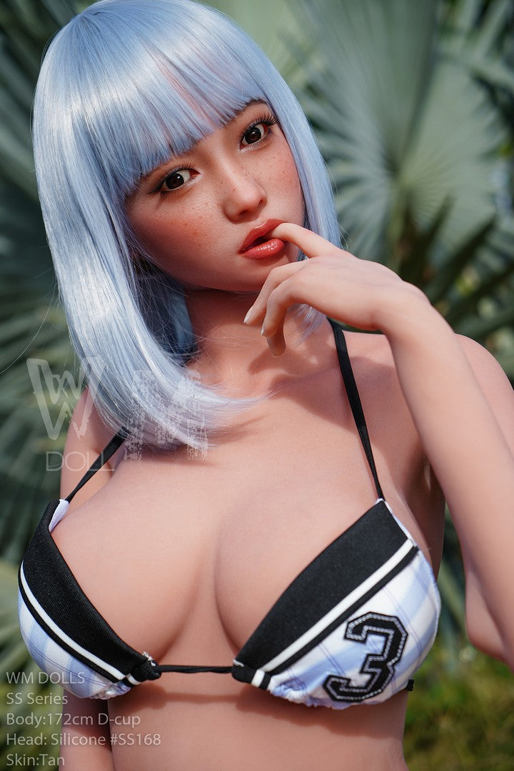 SS168: WM 172cm B-cup S-TPE Body Silicone Head Sex Doll(ROS)