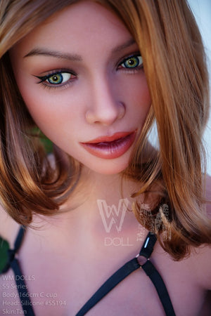 SS194: WM 166cm C-cup S-TPE Body Silicone Head Sex Doll(ROS)