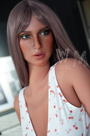 S111: 165cm D-Cup Full Size S-TPE Body Silicone Head Sex Doll-WM SS Series(ROS)