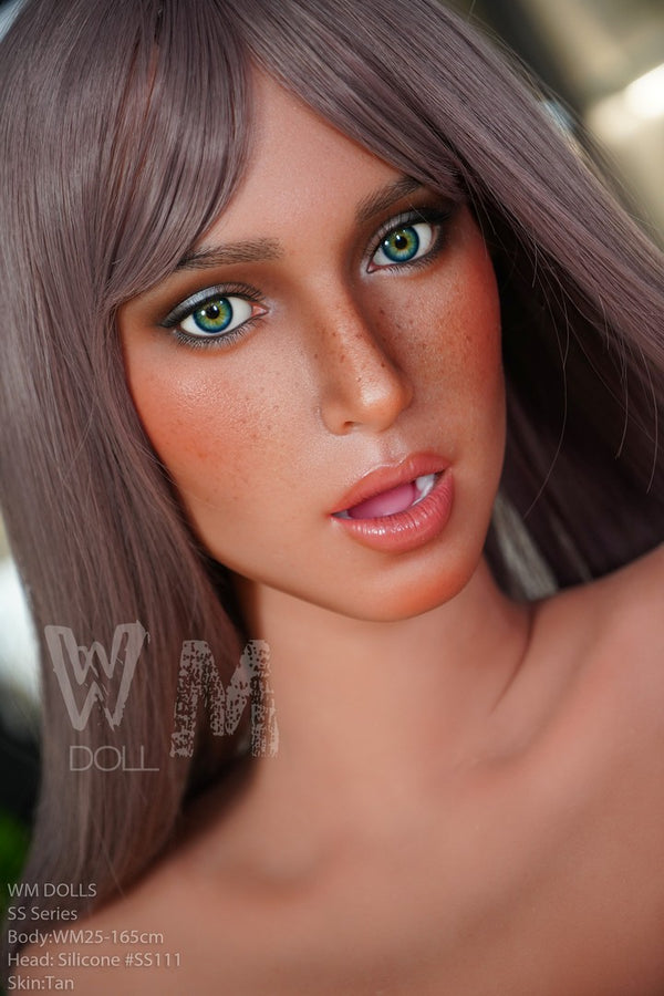 S111: 165cm D-Cup Full Size S-TPE Body Silicone Head Sex Doll-WM SS Series(ROS)