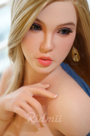 Ridmii Doll Olena: 166cm Silicone Head & TPE Body Life Like Love Doll[USA & Canada Stock]