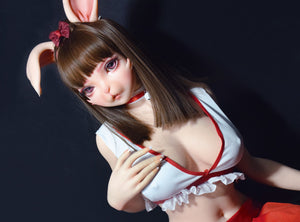 Aida Rina: 150cm Furry Silicone Sex Doll-Elsababe Doll