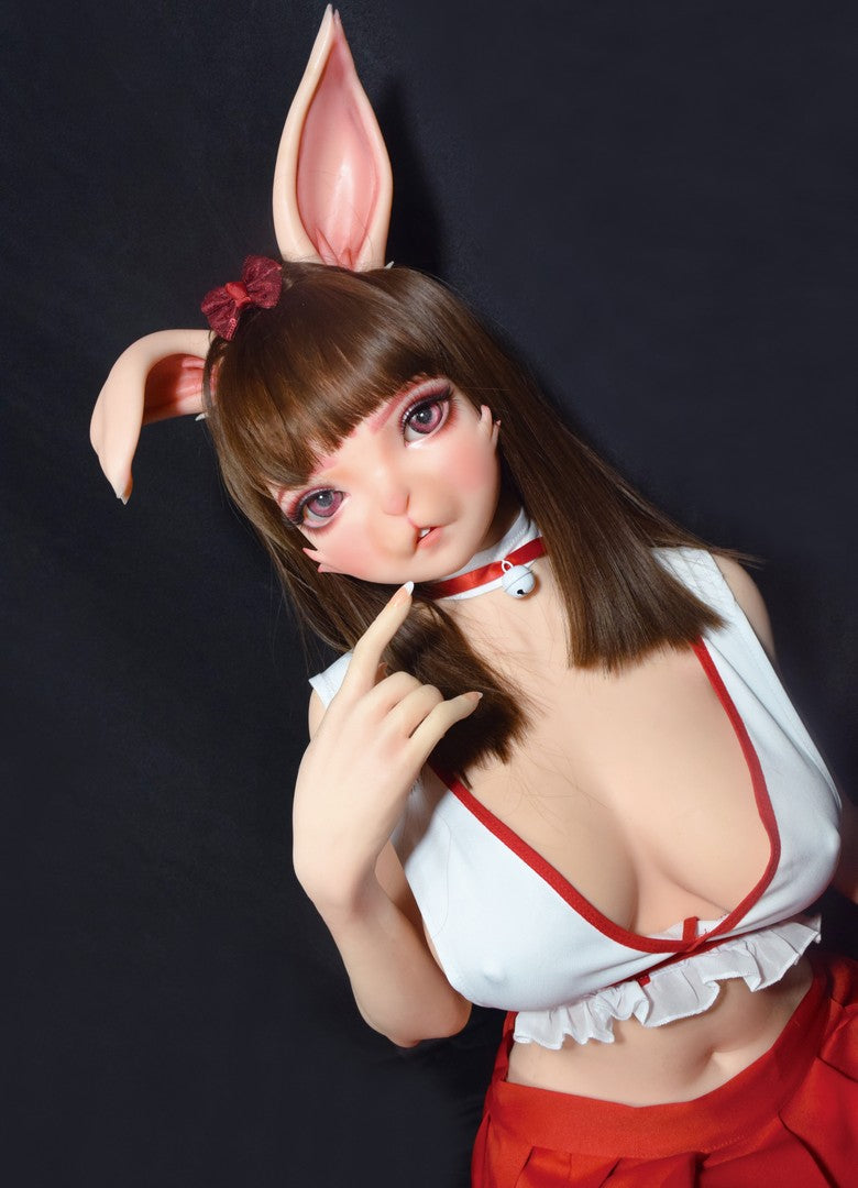 Aida Rina: 150cm Furry Silicone Sex Doll-Elsababe Doll