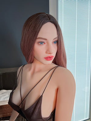 Sola(Silicone Head ): White Climax Doll Sex Doll