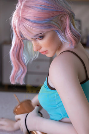 S46: 162cm Silicone Head &TPE Body Sex Doll