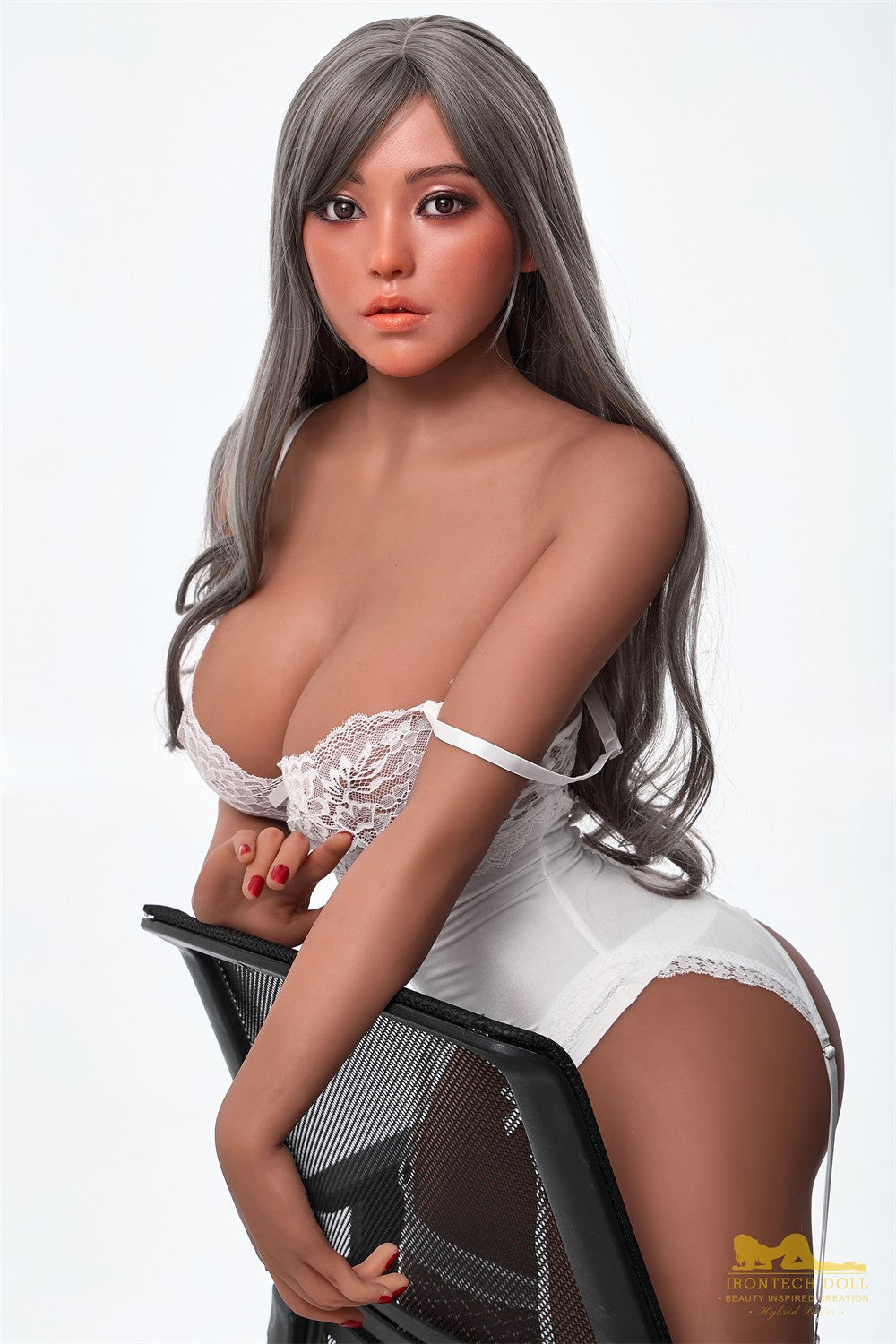 S40: 164cm Silicone Head &TPE Body Sex Doll