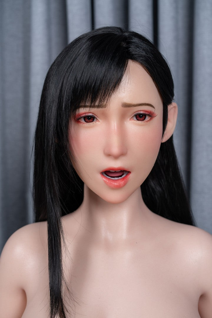 Tifa: 165cm F-cup Anime Silicone Sex Doll-Game Lady-ROS Head