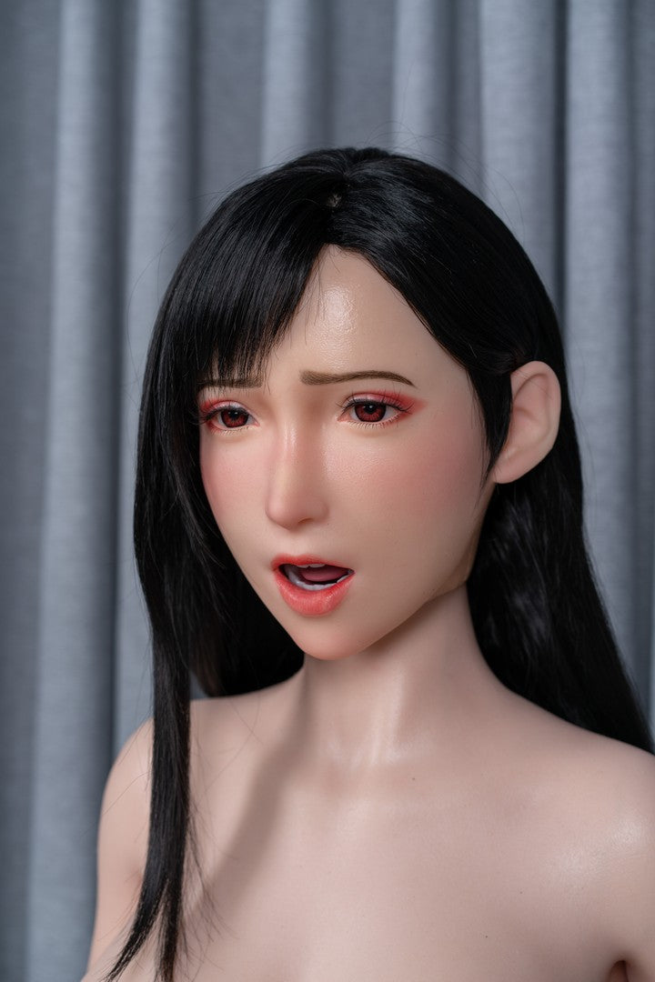 Tifa: 165cm F-cup Anime Silicone Sex Doll-Game Lady-ROS Head