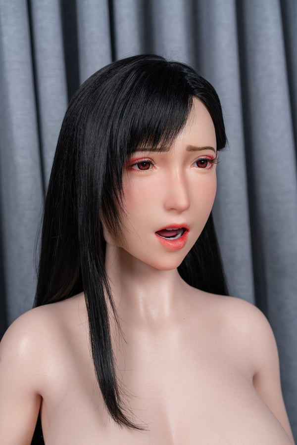 Tifa: 165cm F-cup Anime Silicone Sex Doll-Game Lady-ROS Head