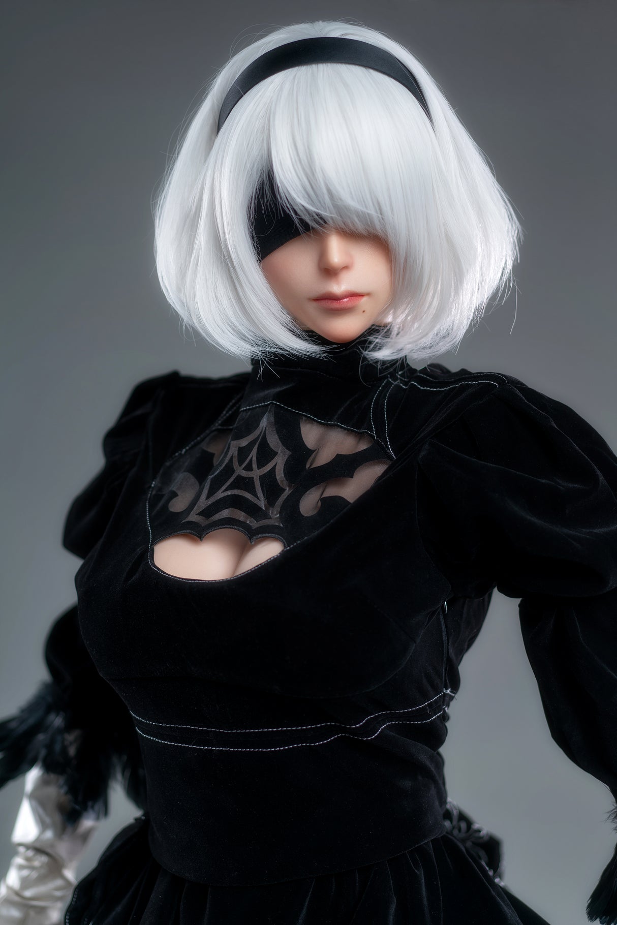 YoRHa No.2 Type B (Full Silicone) : Poupée sexuelle blanche Game Lady (Lady-18)