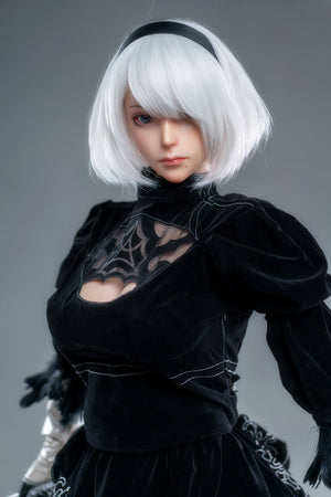 YoRHa No.2 Type B (Full Silicone) : Poupée sexuelle blanche Game Lady (Lady-18)