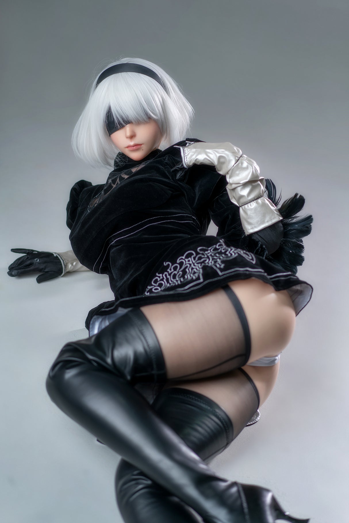 YoRHa No.2 Type B (Full Silicone) : Poupée sexuelle blanche Game Lady (Lady-18)