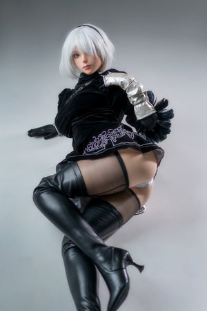 YoRHa No.2 Type B (Full Silicone) : Poupée sexuelle blanche Game Lady (Lady-18)