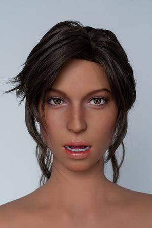 Lara Croft: 166cm E-cup Anime Silicone Sex Doll-Game Lady-ROS Head