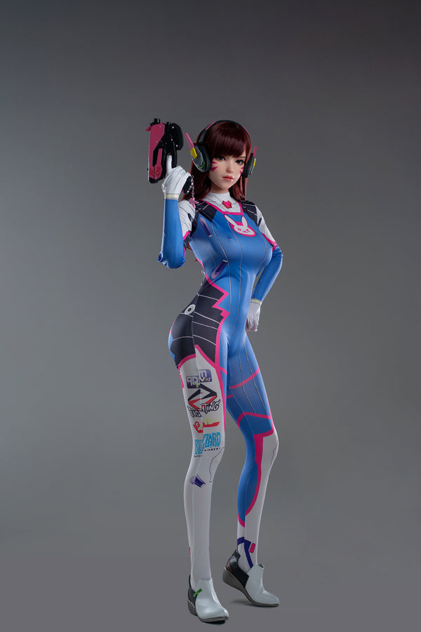 Dva (Vollsilikon): Gamelady-Sexpuppe (Lady-23)