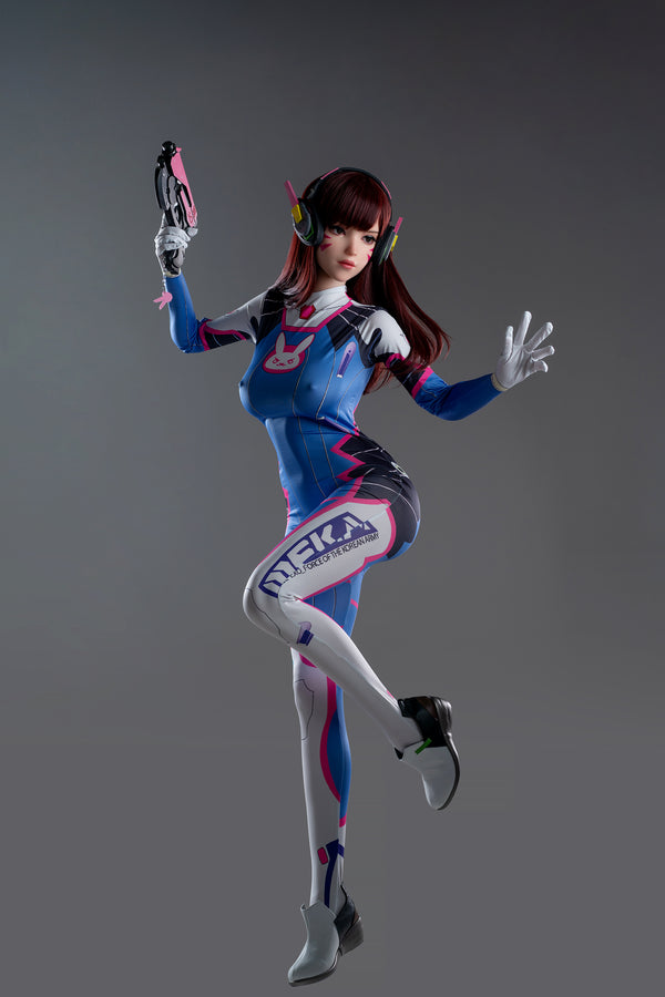 Dva (Vollsilikon): Gamelady-Sexpuppe (Lady-23)