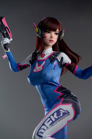 Dva (Full Silicone) : Gamelady Sex Doll(Lady-23)