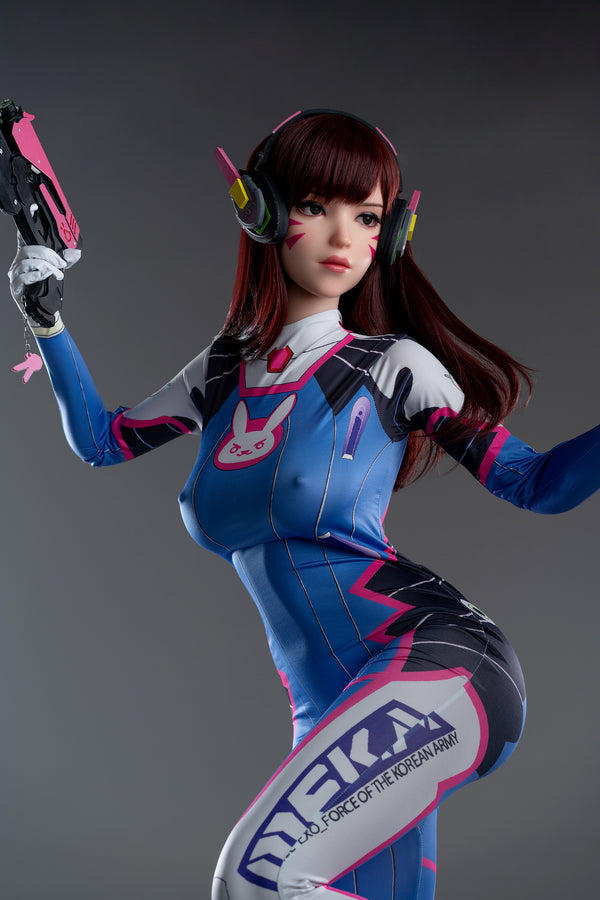 Dva (Vollsilikon): Gamelady-Sexpuppe (Lady-23)