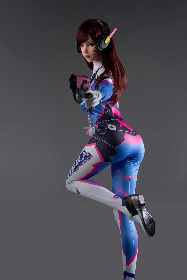 Dva (Vollsilikon): Gamelady-Sexpuppe (Lady-23)