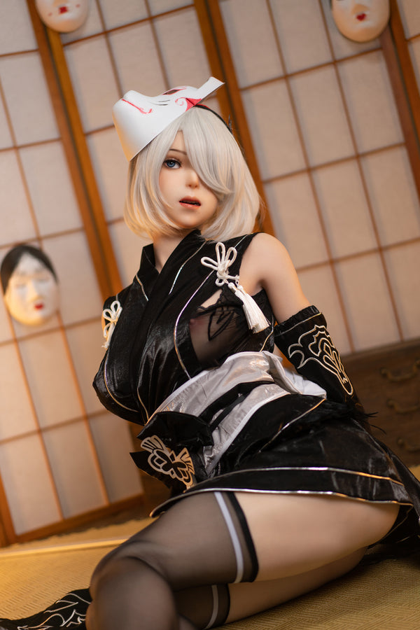 YoRHa: 171cm G-cup Anime Silicone Sex Doll-Game Lady-ROS Head