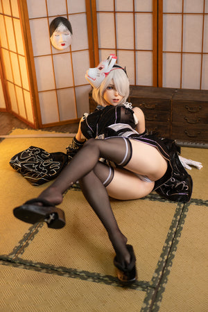 YoRHa: 171cm G-cup Anime Silicone Sex Doll-Game Lady-ROS Head