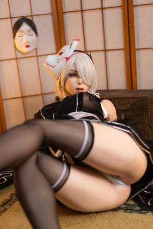 YoRHa: 171cm G-cup Anime Silicone Sex Doll-Game Lady-ROS Head