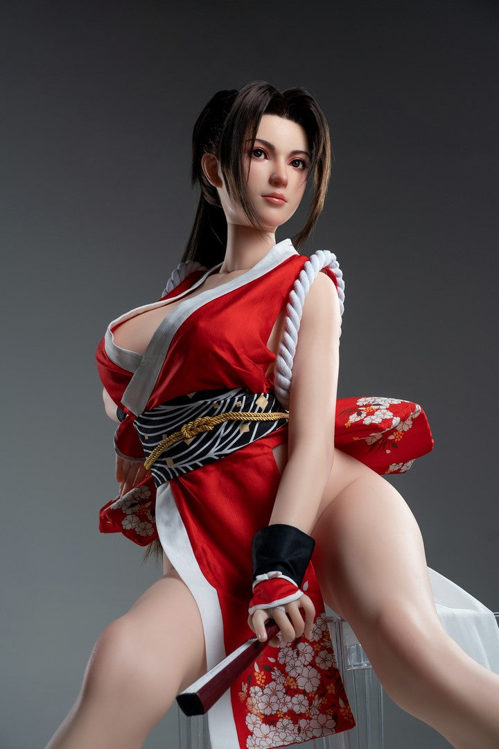 Mai Shiranui: 165cm F-Cup Anime Silicone Sex Doll-Game Lady