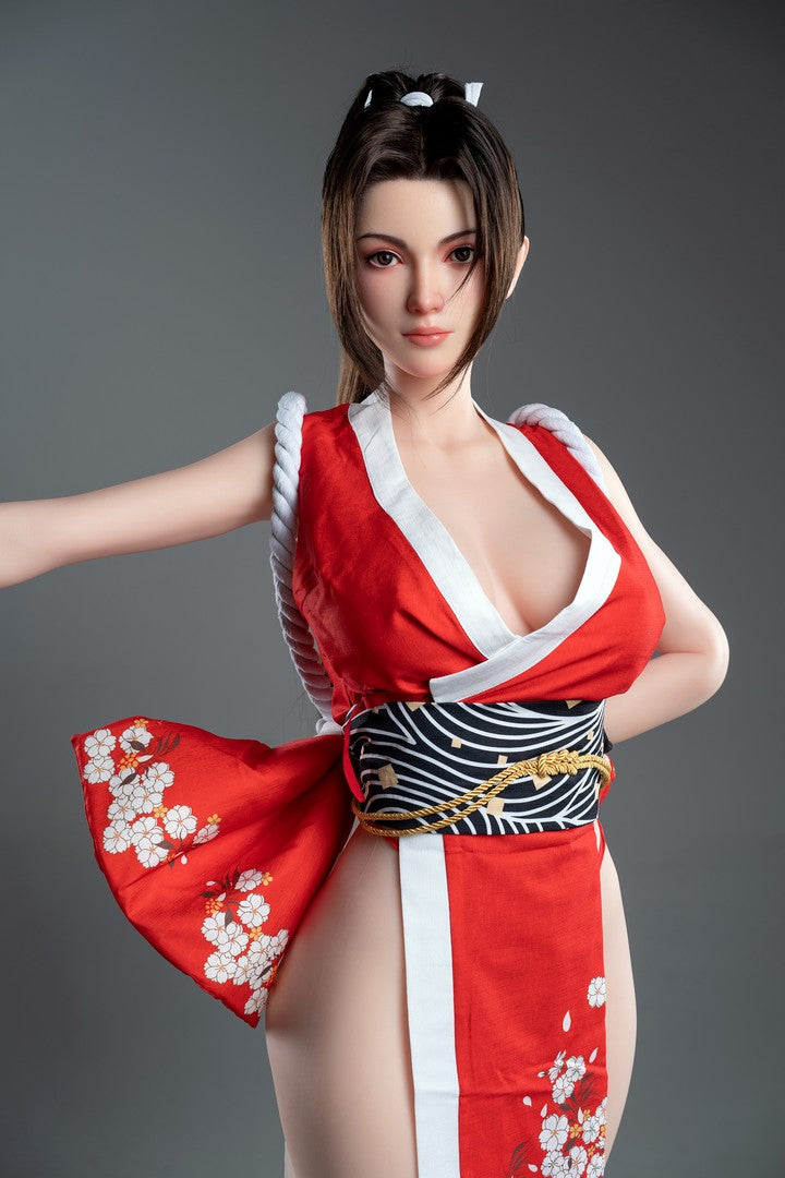 Mai Shiranui: 165cm F-Cup Anime Silicone Sex Doll-Game Lady