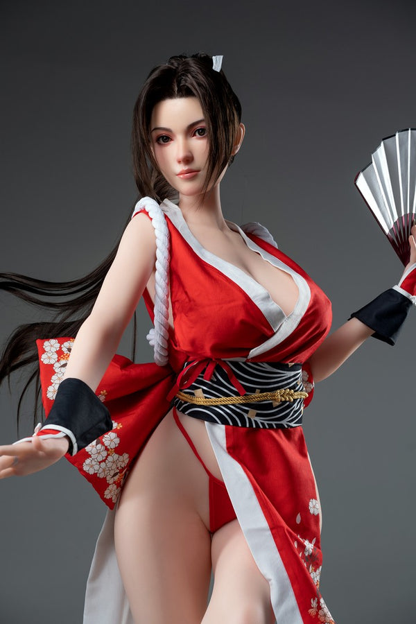 Mai Shiranui: 165cm F-Cup Anime Silicone Sex Doll-Game Lady