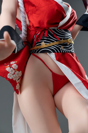 Mai Shiranui: 165cm F-Cup Anime Silicone Sex Doll-Game Lady