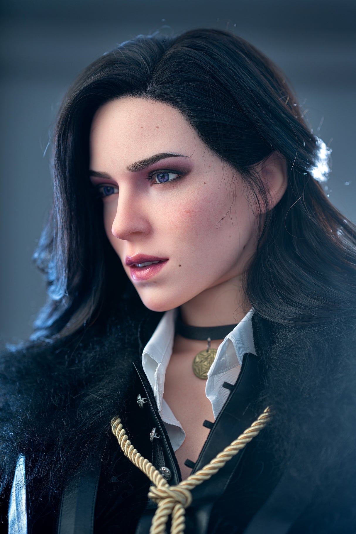 Yennefer: 168cm E-cup Anime Silicone Sex Doll-Game Lady