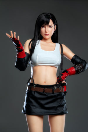 Tifa V2 (Vollsilikon): Weiße Sexpuppe für Game Lady (Lady-15)