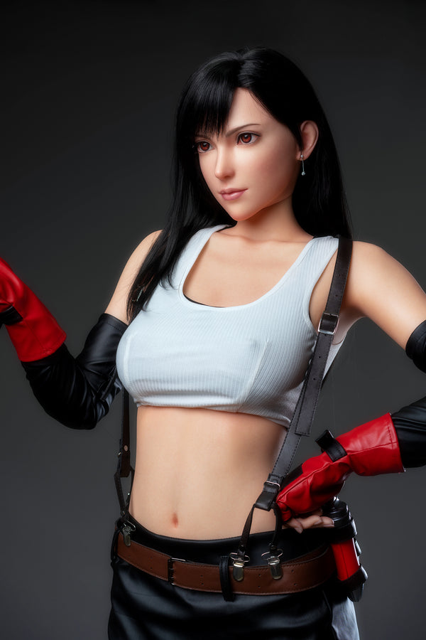 Tifa V2 (Vollsilikon): Weiße Sexpuppe für Game Lady (Lady-15)