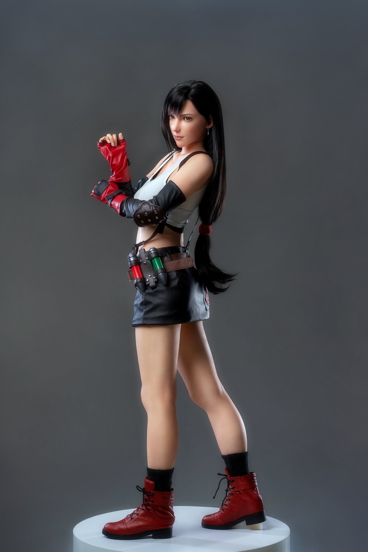 Tifa: 168cm E-cup Anime Silicone Sex Doll-Game Lady