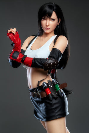 Tifa V2 (Vollsilikon): Weiße Sexpuppe für Game Lady (Lady-15)