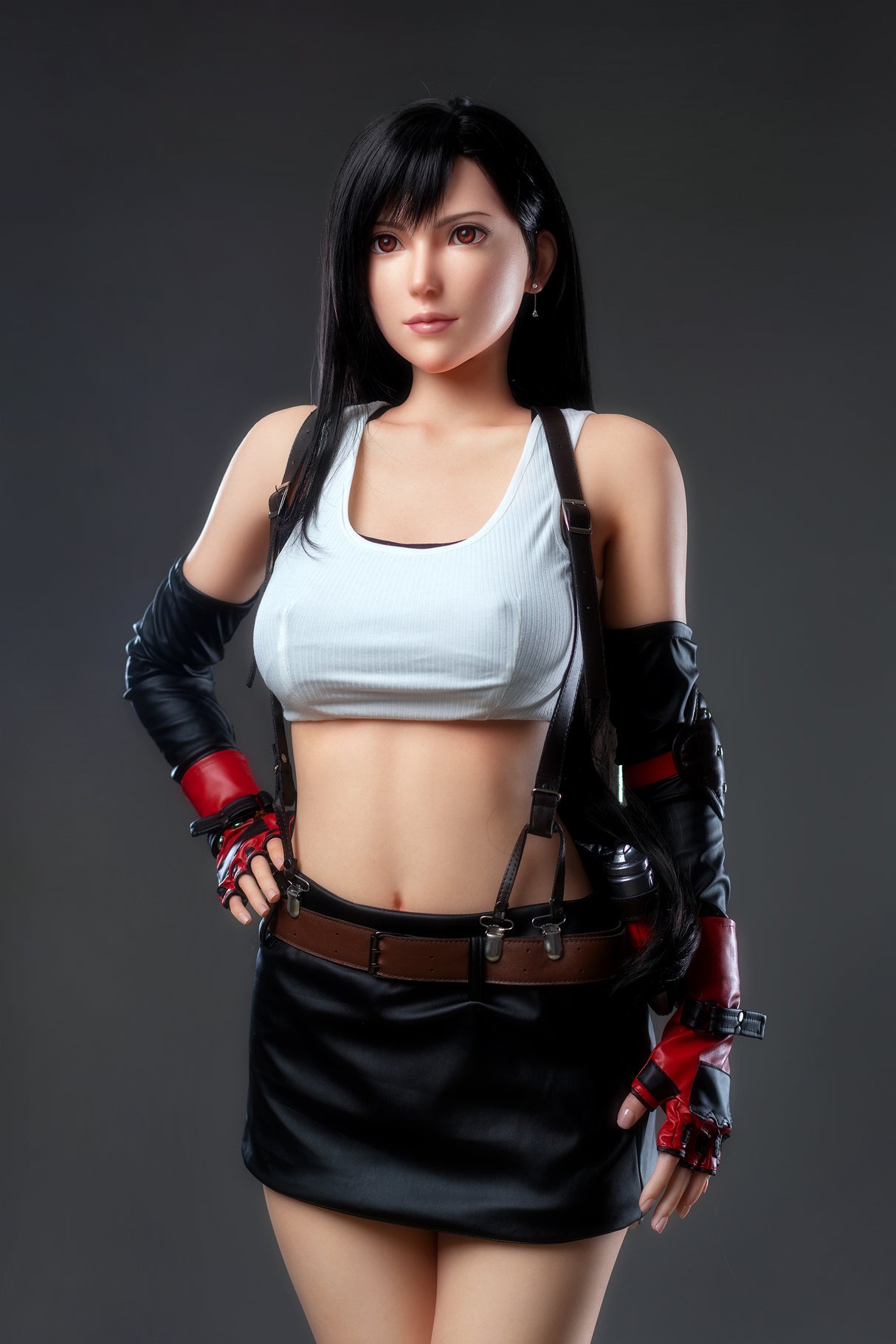 Tifa V2 (Vollsilikon): Weiße Sexpuppe für Game Lady (Lady-15)