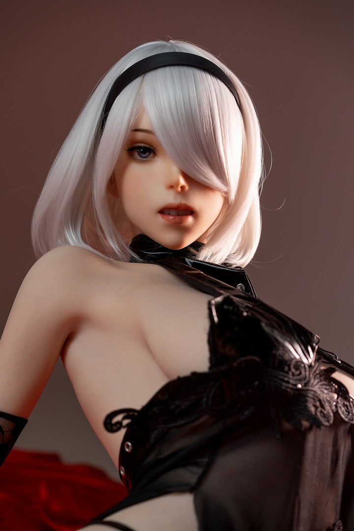 YoRHa No.2 Type B V2(Full Silicone) : Game Lady White Sex Doll(Lady-24)