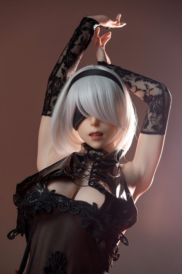 YoRHa No.2 Type B V2(Full Silicone) : Game Lady White Sex Doll(Lady-24)