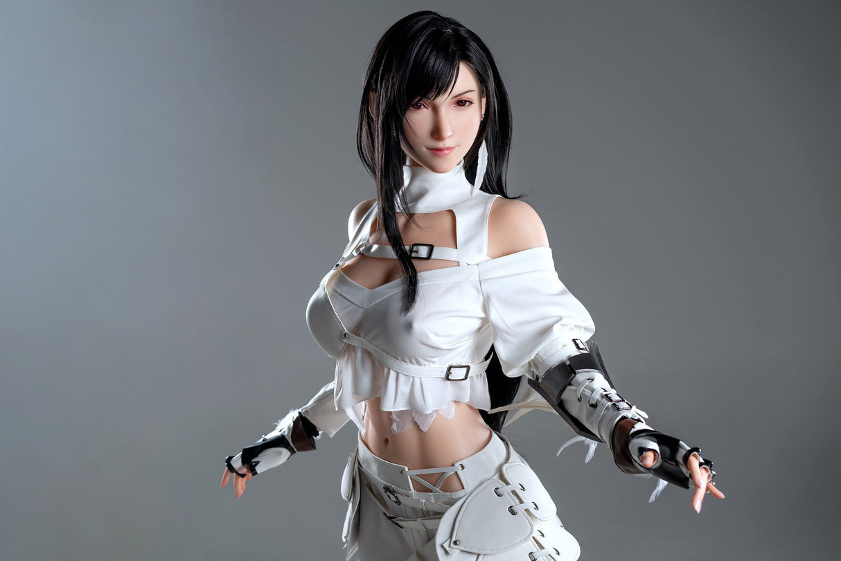 Tifa Smiley Face: 171cm G-Cup Anime Silicone Sex Doll-Game Lady