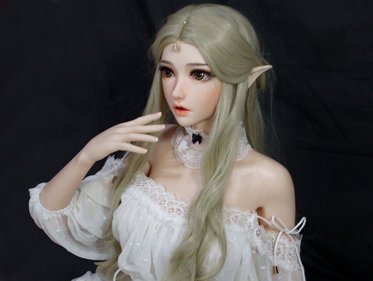 Kouno Ria: 160cm Elf Silicone Sex Doll-Elsababe Doll