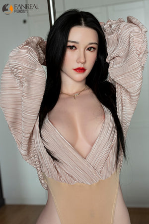 Vivi Black Hair: Fanreal Sex Doll (Full Silicone)