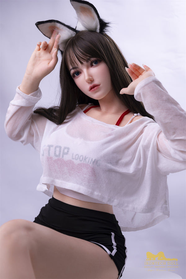 Joline S41: Premium 165cm F-Cup Silicone Sex Doll-Irontech Doll