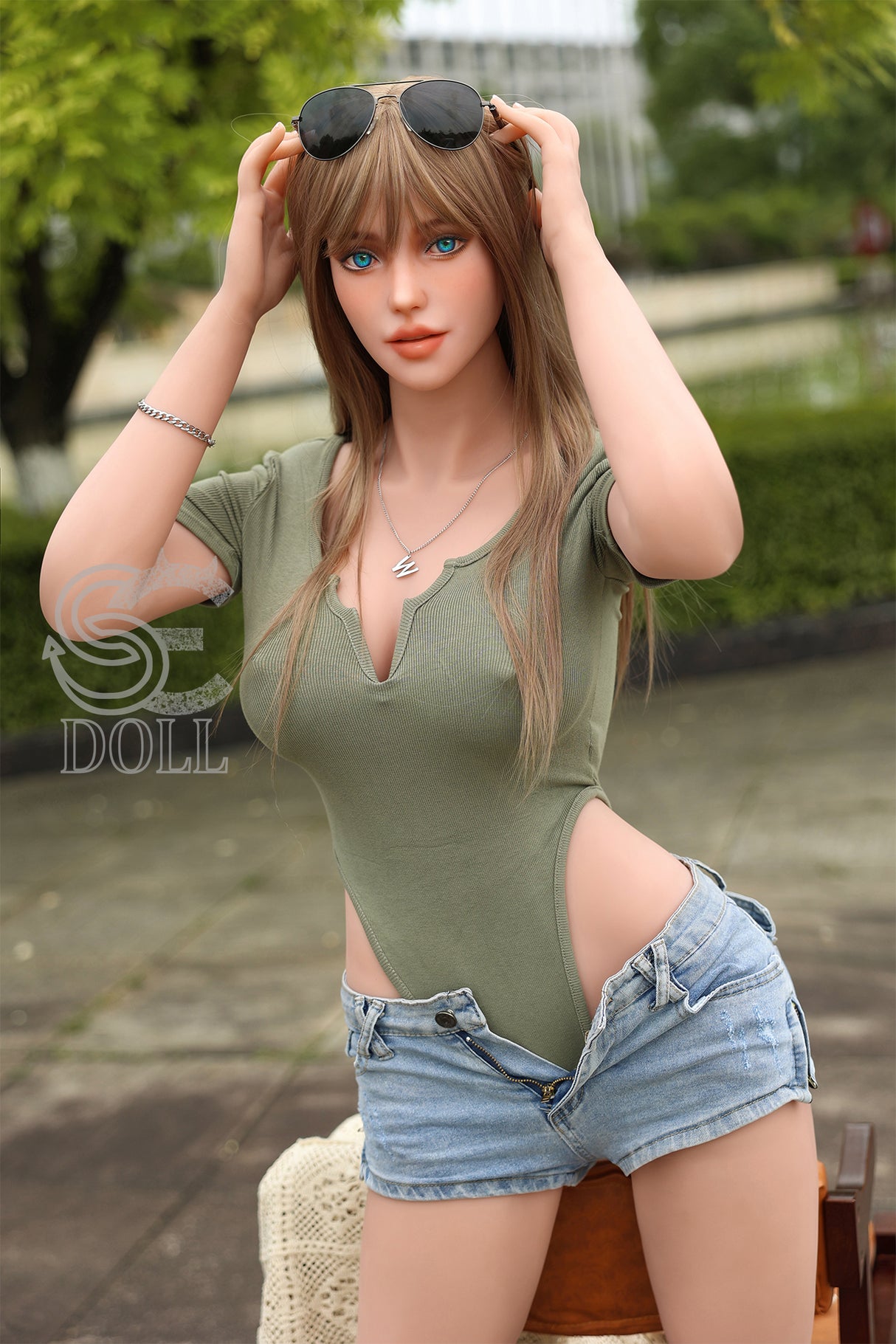 Vicky.G : SEDOLL Poupée sexuelle blanche | Robot sexuel pour fellation et rotation de la taille disponible