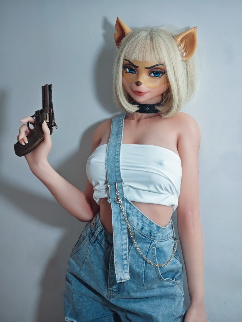 Zana Fox: 165cm Furry Silicone Sex Doll-Elsababe Doll